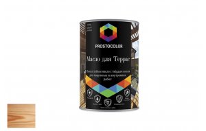 PROSTOCOLOR масло для террас бесцветный 0,04 пробник