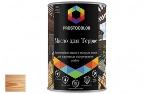 PROSTOCOLOR масло для террас бесцветный 2,2л*