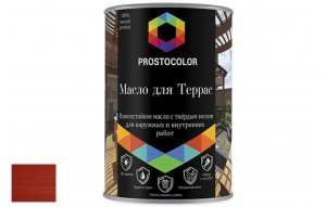 PROSTOCOLOR масло для террас махагон 2,2л ***