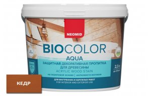 NEOMID Bio Color AQUA Кедр 2,3л