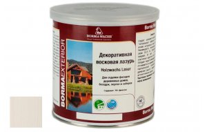 Декоративное восковое покрытие Holzwachs Lasur цв. 50 белый, 20л