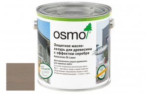 1140 Агат серебро 0,22л серия Защитное-масло лазурь HOLZSCHUTZ OL-LASUR EFFEKT
